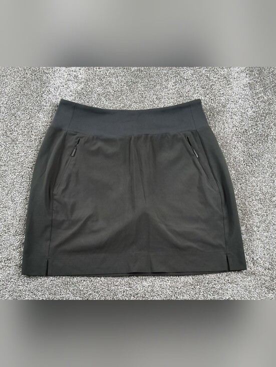 Athleta Pants - Athleta Skort Size 2 Olive Green Performance Active Travel Skirt Pickleball